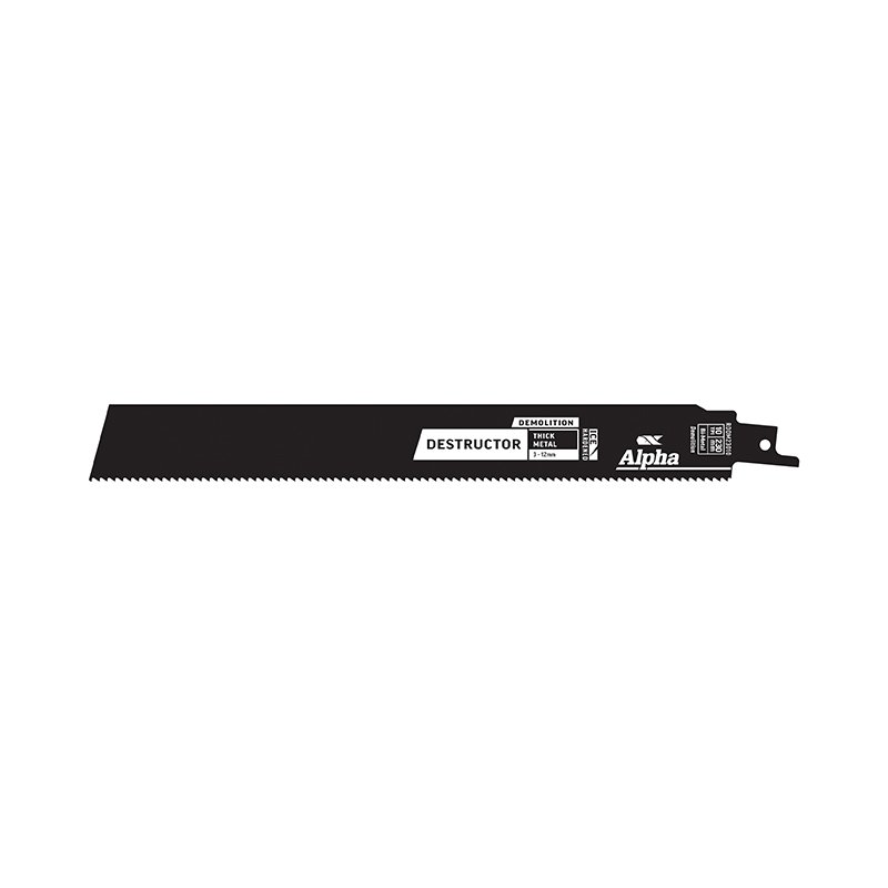 Reciprocating Blade General Purpose 10 TPI x 200mm (8") (Pack of 5)