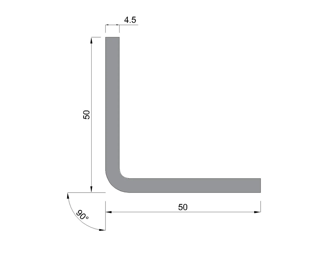 Slotted Angle Z/P 50mm x 50mm x 5mm 3 Metre Length