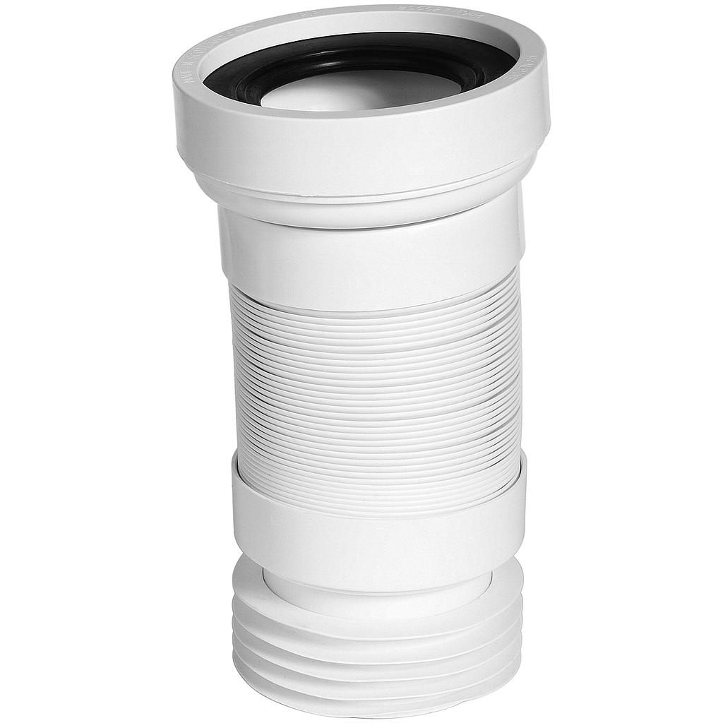 *PO* Flexible WC PVC Connector Suits 100 PVC