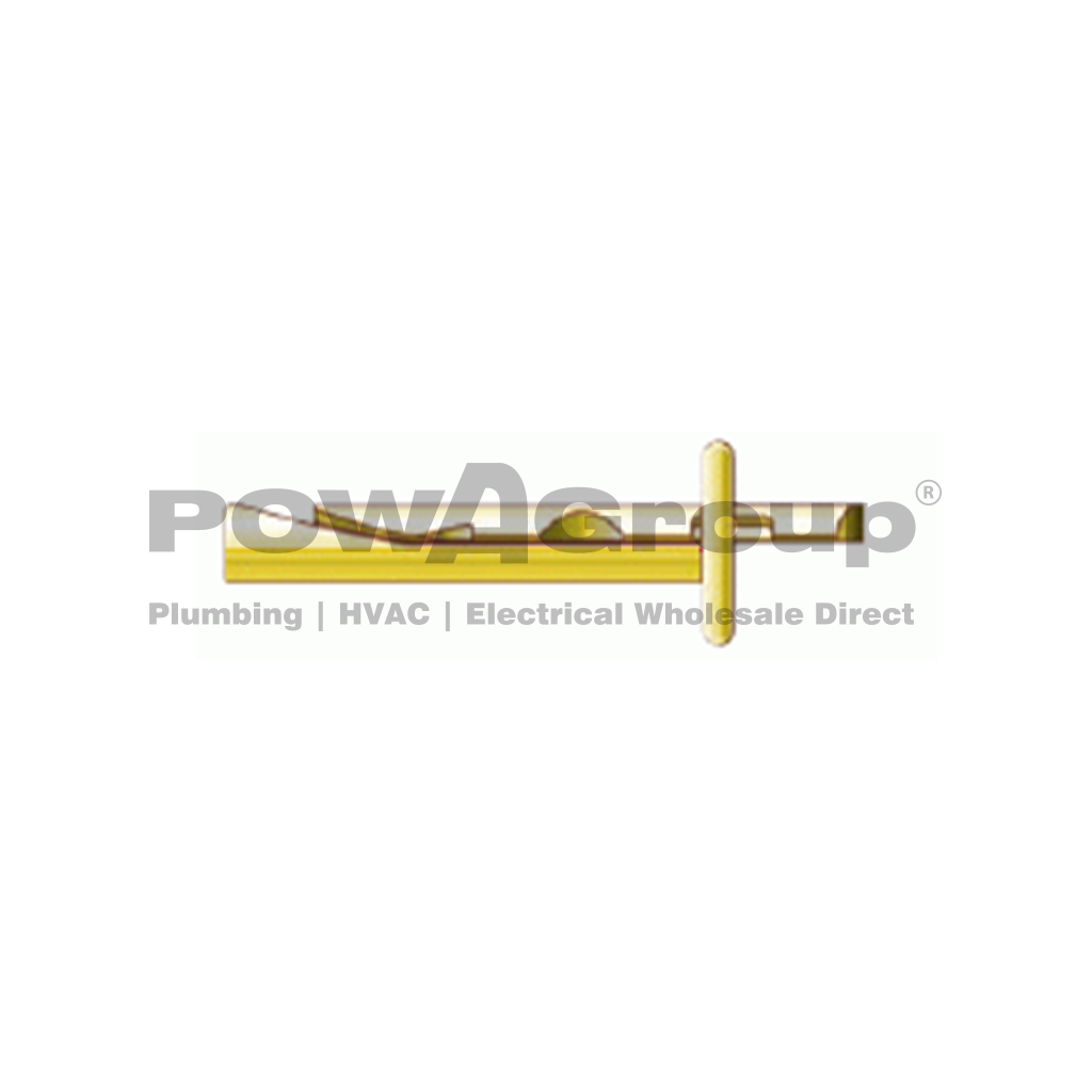 Metal Wedge Anchor, Fire Rated M6 x 40mm Z/P - For Retrofit Collars