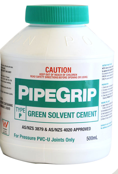 PVC Cement Green Glue - Pressure PVC Pipe Joining 500ml - With Brush Applicator