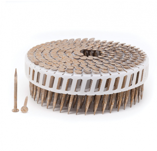 Gripshank Supersharpy 65mm Coil for Steel Frames - Compatible with 15 Deg Coil Nailers