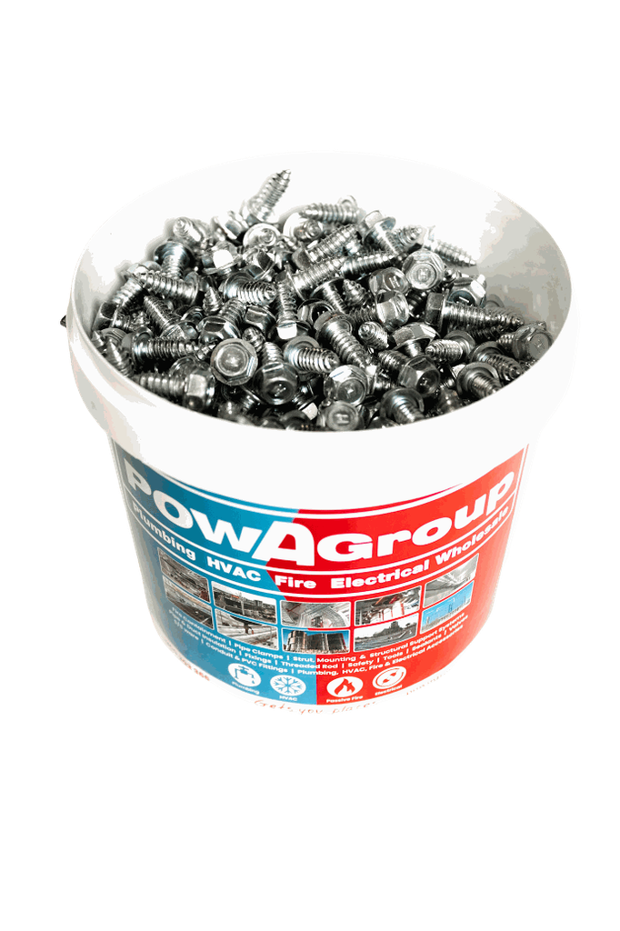 Duct Flange Corner Screw Z/P M10.5-9 x 25mm 500pcs Bucket Deal