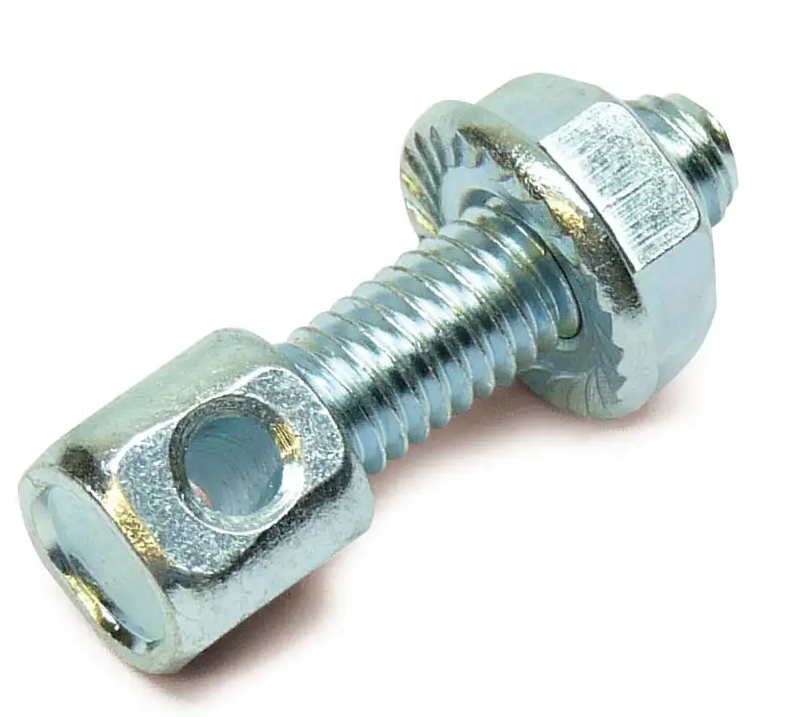 M6 x 20mm Universal Eyebolt with Flange Nut