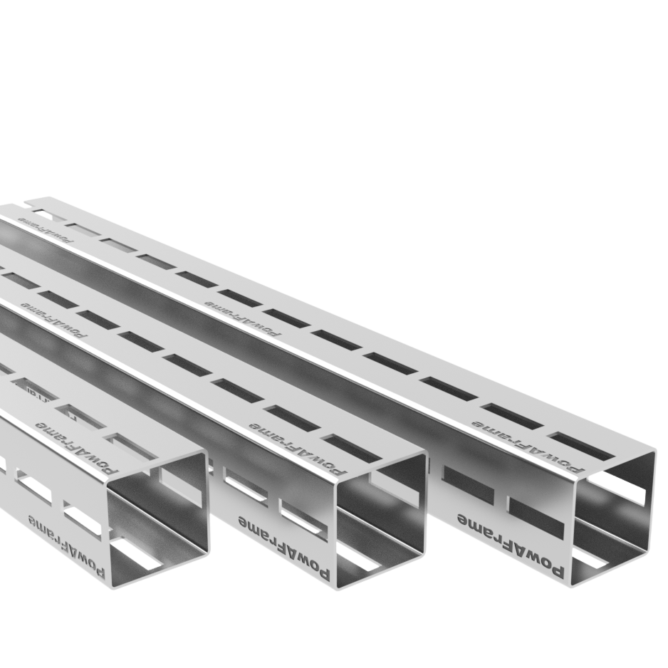 PowAFrame 80 - 75mm x 75mm x 6mtrs Beam