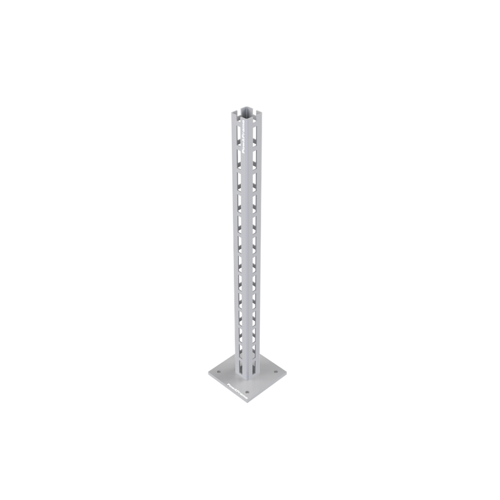PowAFrame 50 - Base Plate Post 1mtr