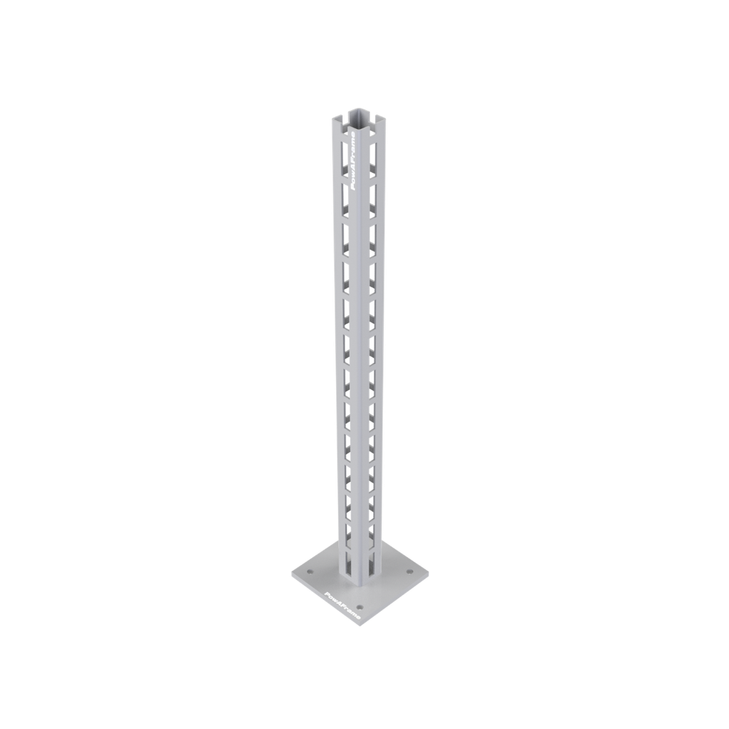 PowAFrame 50 - Base Plate Post 1500mm