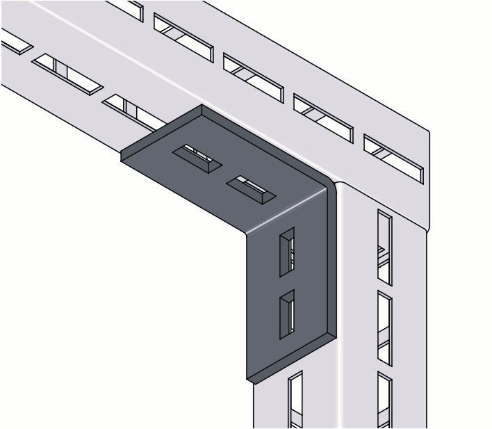 PowAFrame 100 Angle Bracket 