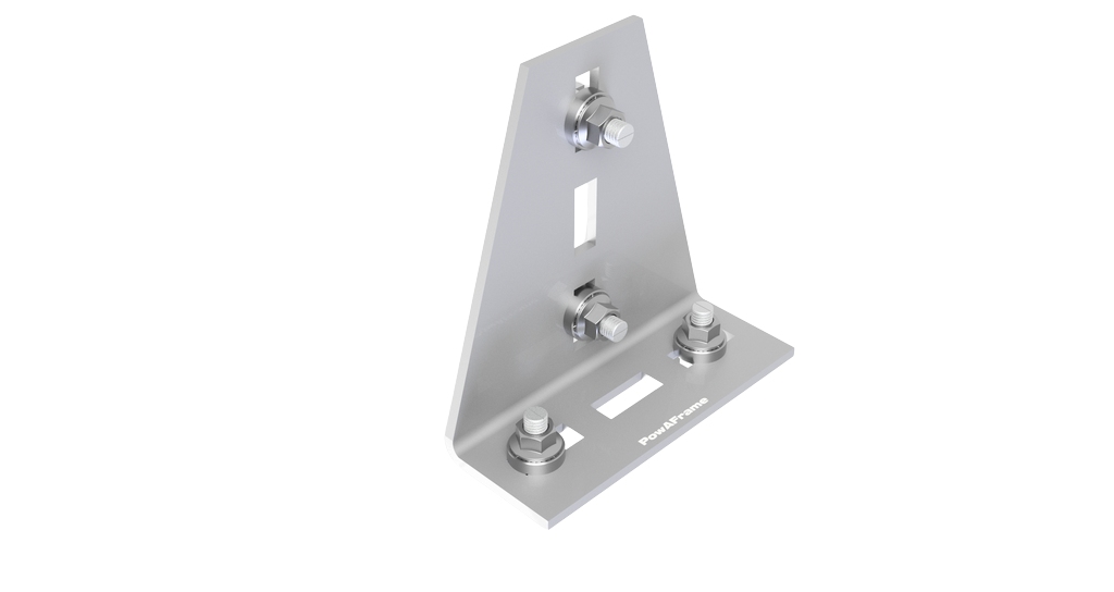 PowAFrame 80 Angled T Plate