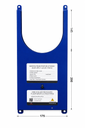 Fendix Slim Line Floor Waste Retrofit Collar 50-100mm PVC