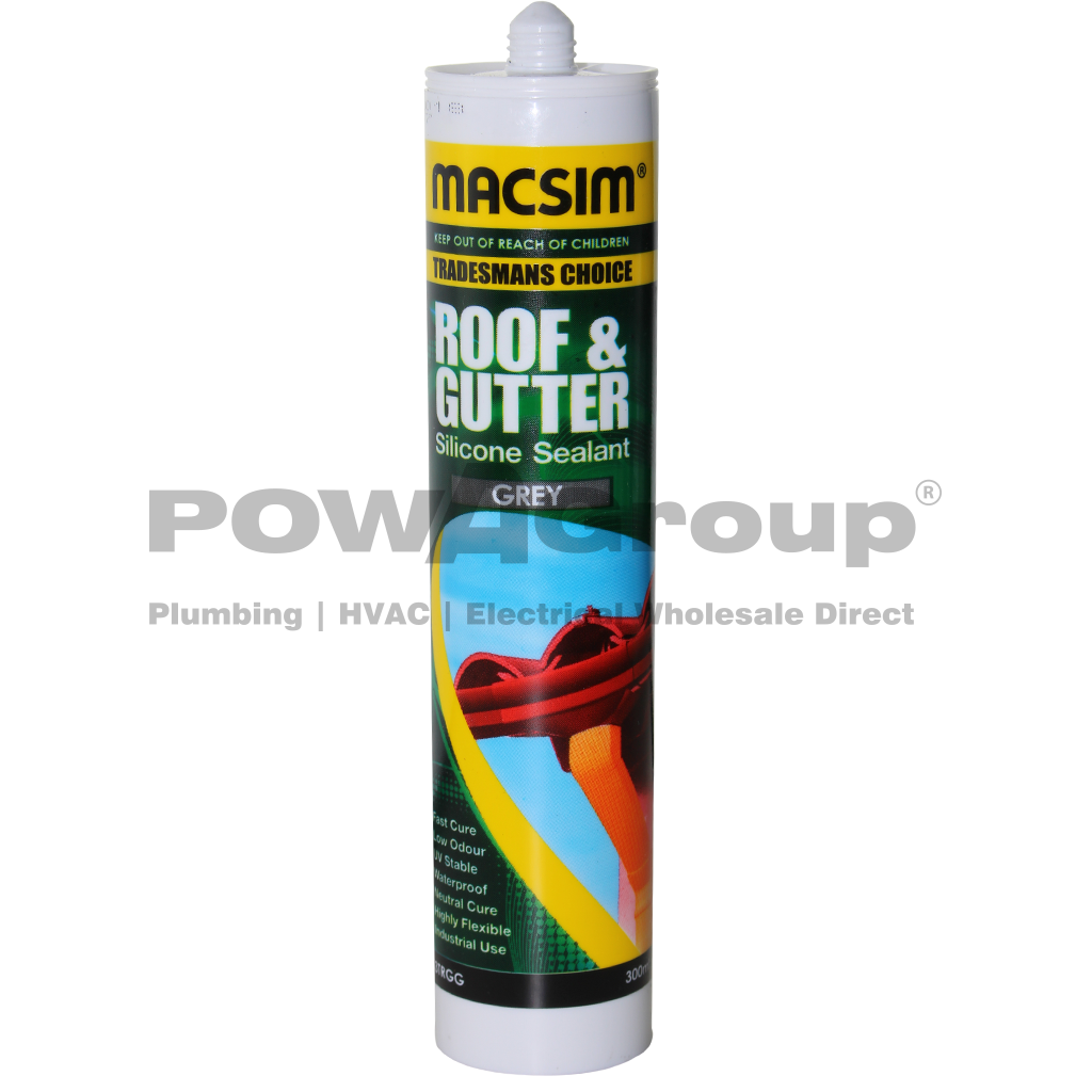 Silicone Roof & Gutter N/Cure Grey 300ml