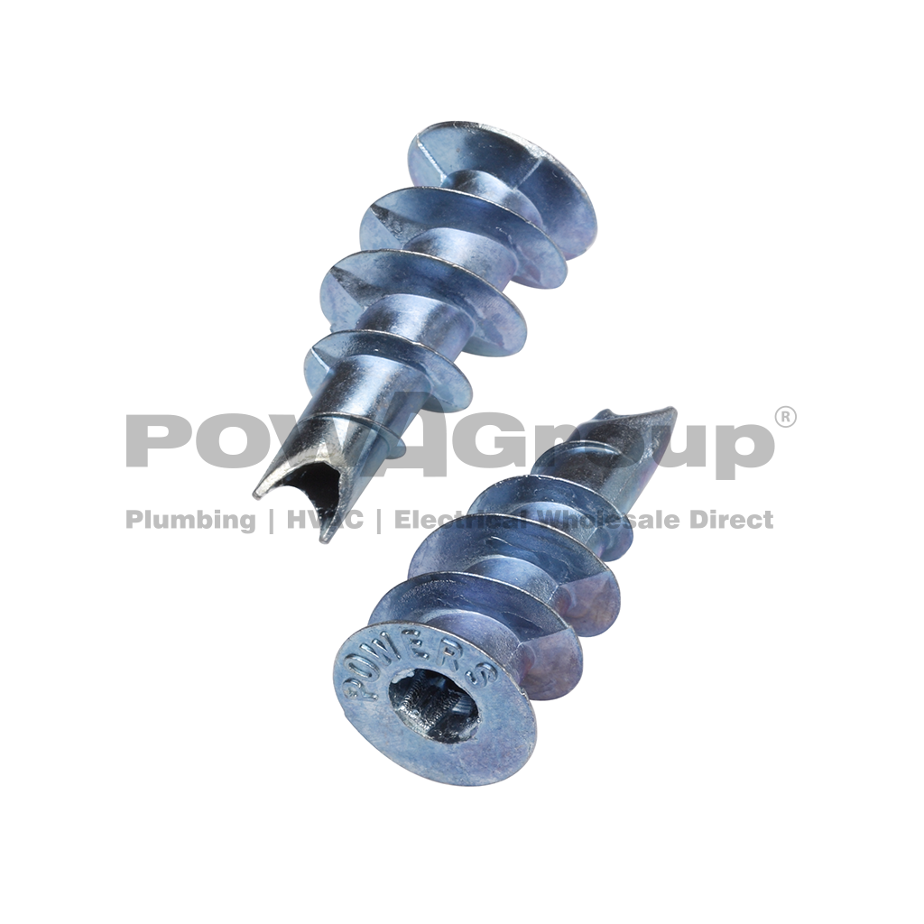 Spiral Plasterboard Fixing ZIP-IT Metal Open Ended