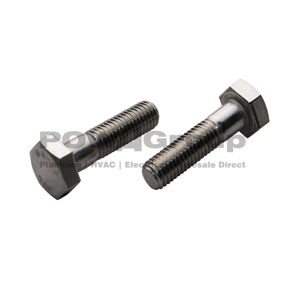 Bolt Hex 304 S/S 10mm x 90mm