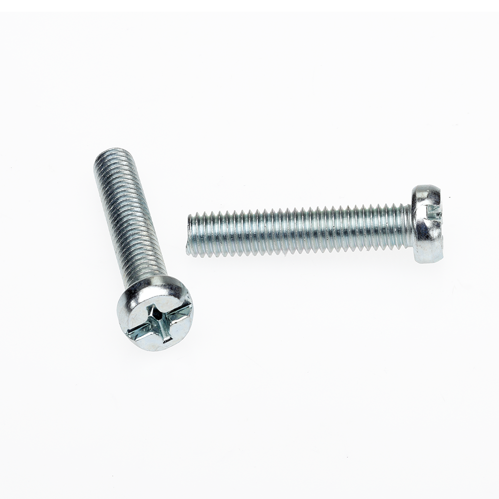 *PO* Screw Metal Thread Cheese Head Z/P M4 x 40mm