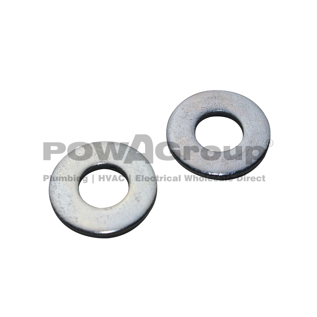 M12 Washer Flat Construction 4.6 Z/P x 28mm OD x 2.5mm Thick