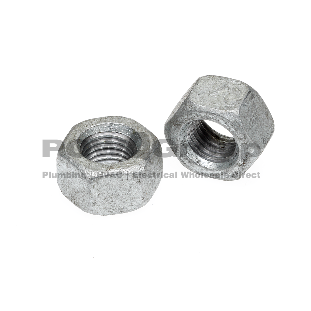 M6 Nut Hex 8.8 Hot Dipped Galvanised