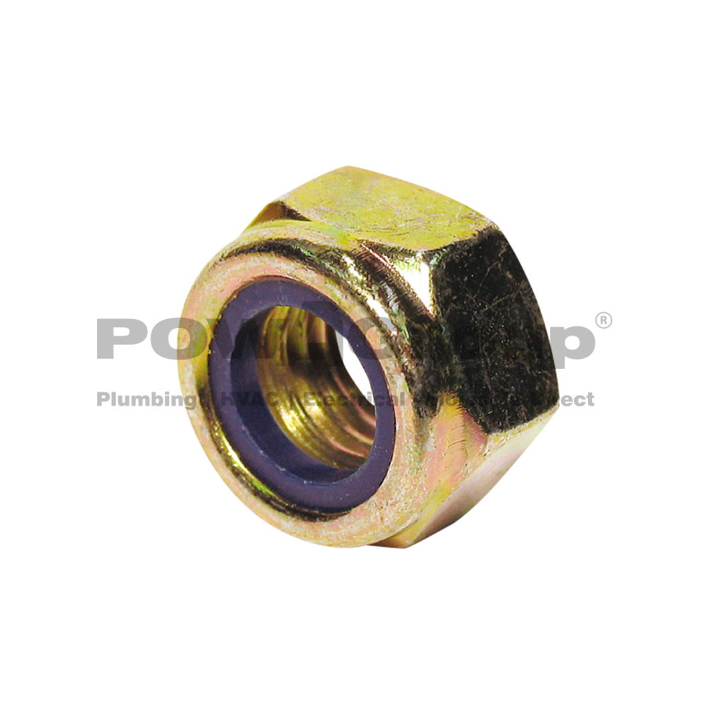 M6 Nut Hex Nylock CL6 Z/P