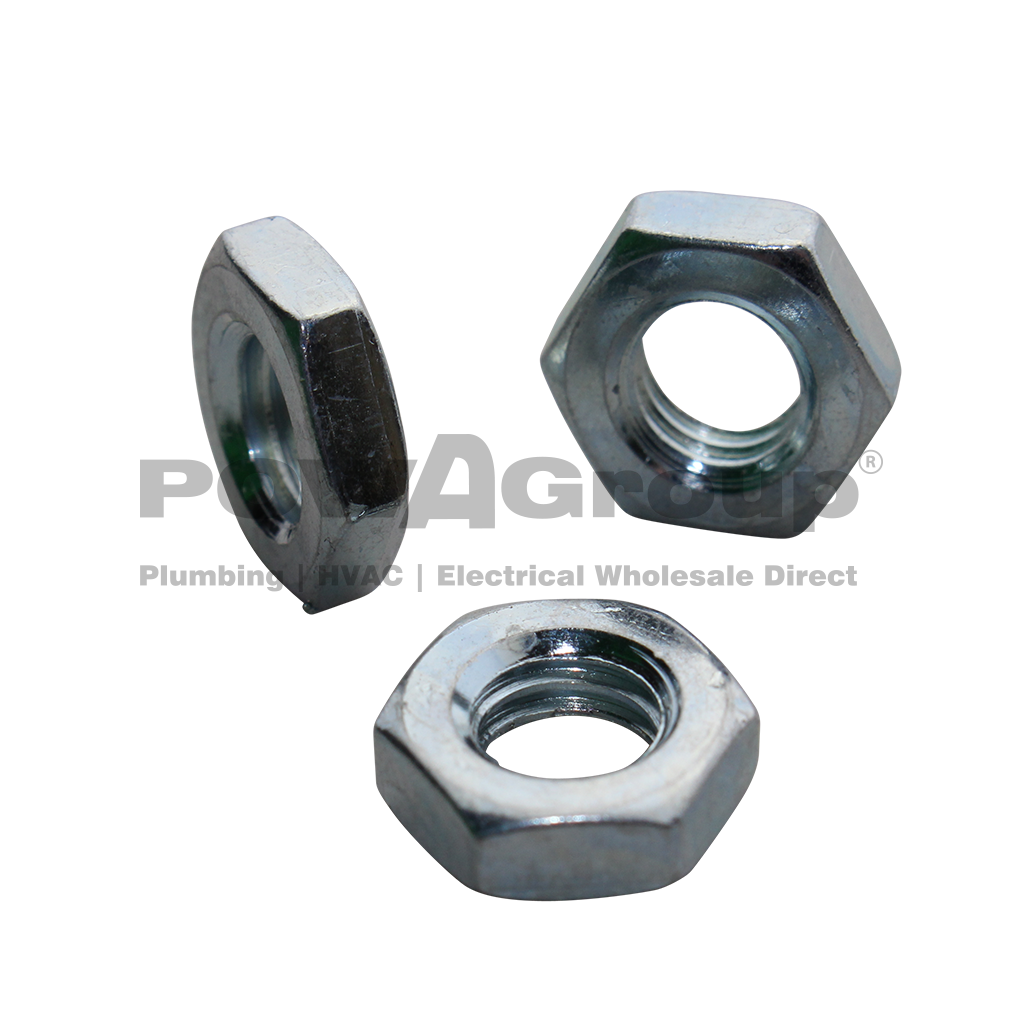 M8 Nut Hex Lock Jamb 8.8 Z/P