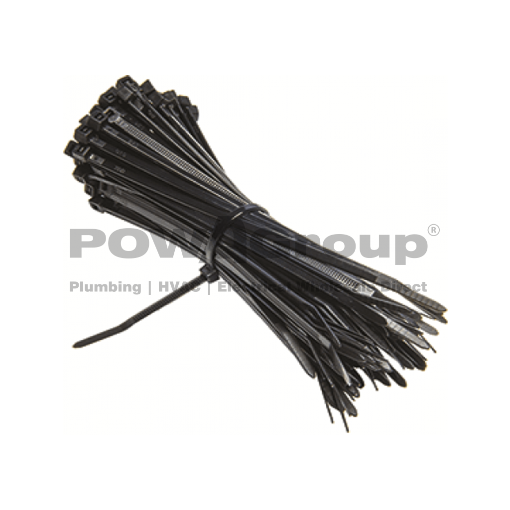 Cable Tie Black 100mm x 2.5mm