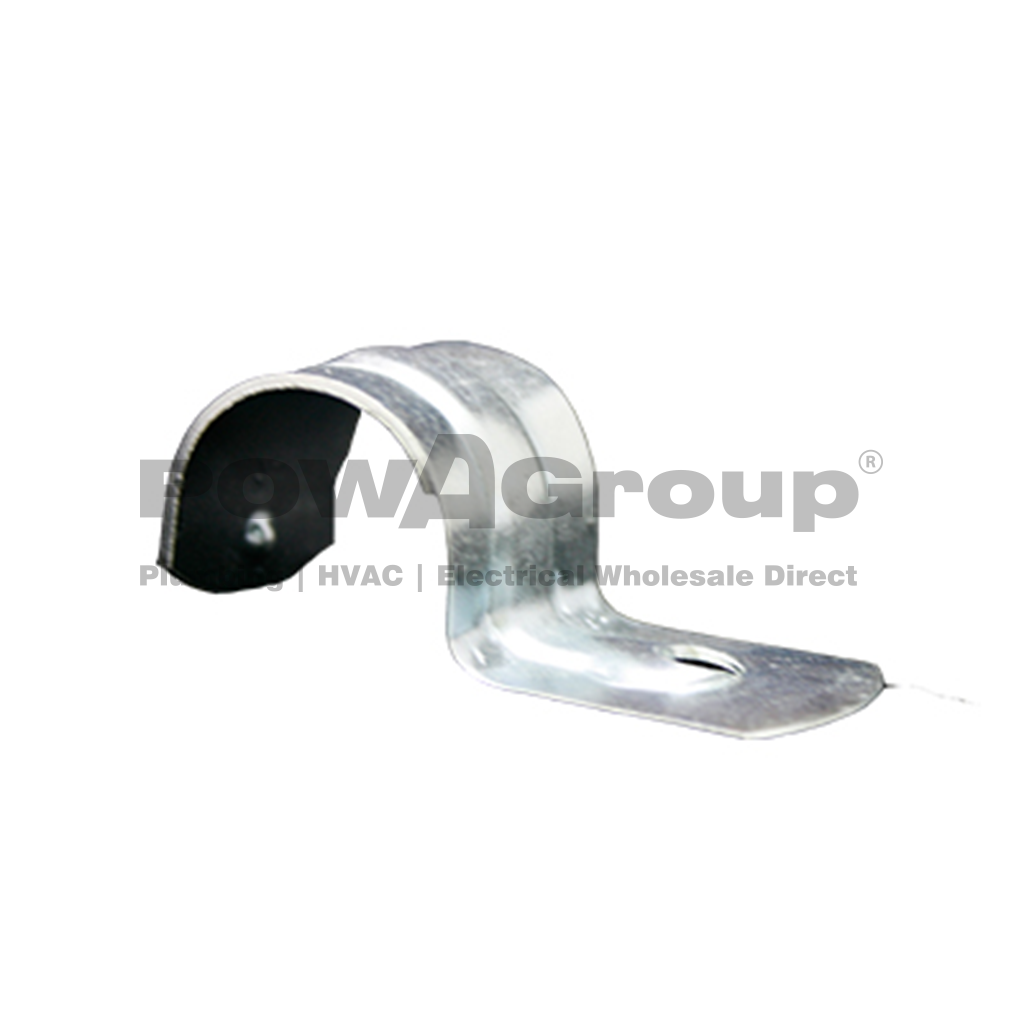 Conduit Half Saddles Pressed Steel Z/P 16mm (1/2")