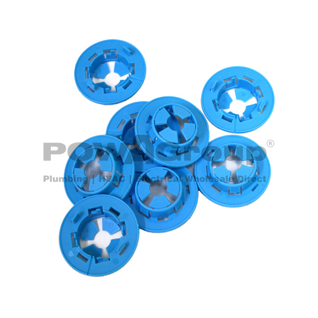 Stud Grommets Blue Plastic 