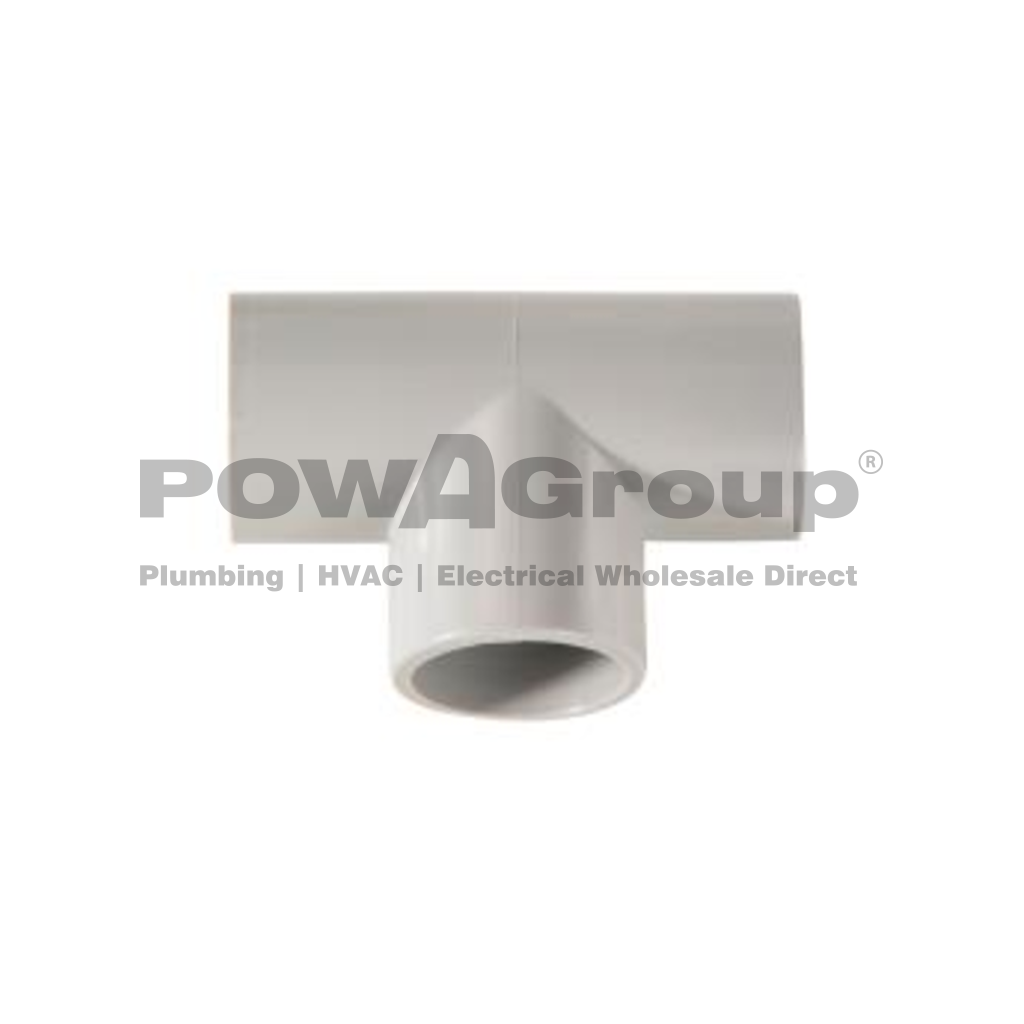 PowACity Straight Tee 20 x 20 x 20mm Grey