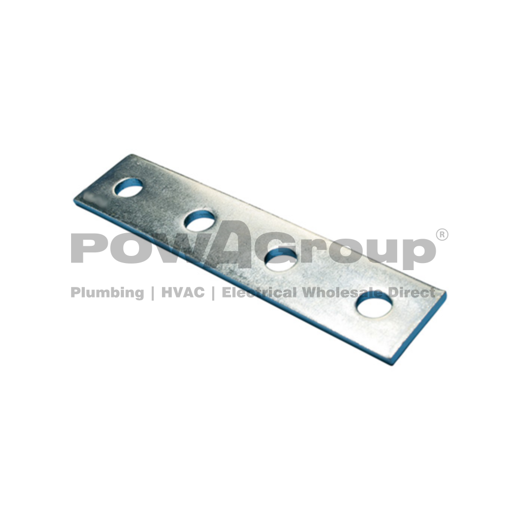 Strut Joiner 4 Holes Straight 168mm Hot Dip Gal