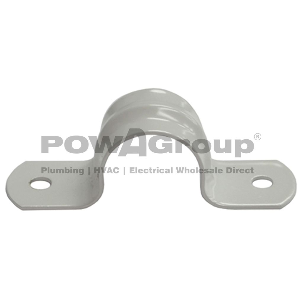 Saddles Light Duty PVC Powder Coated 40mm - Suits 42.8mm OD