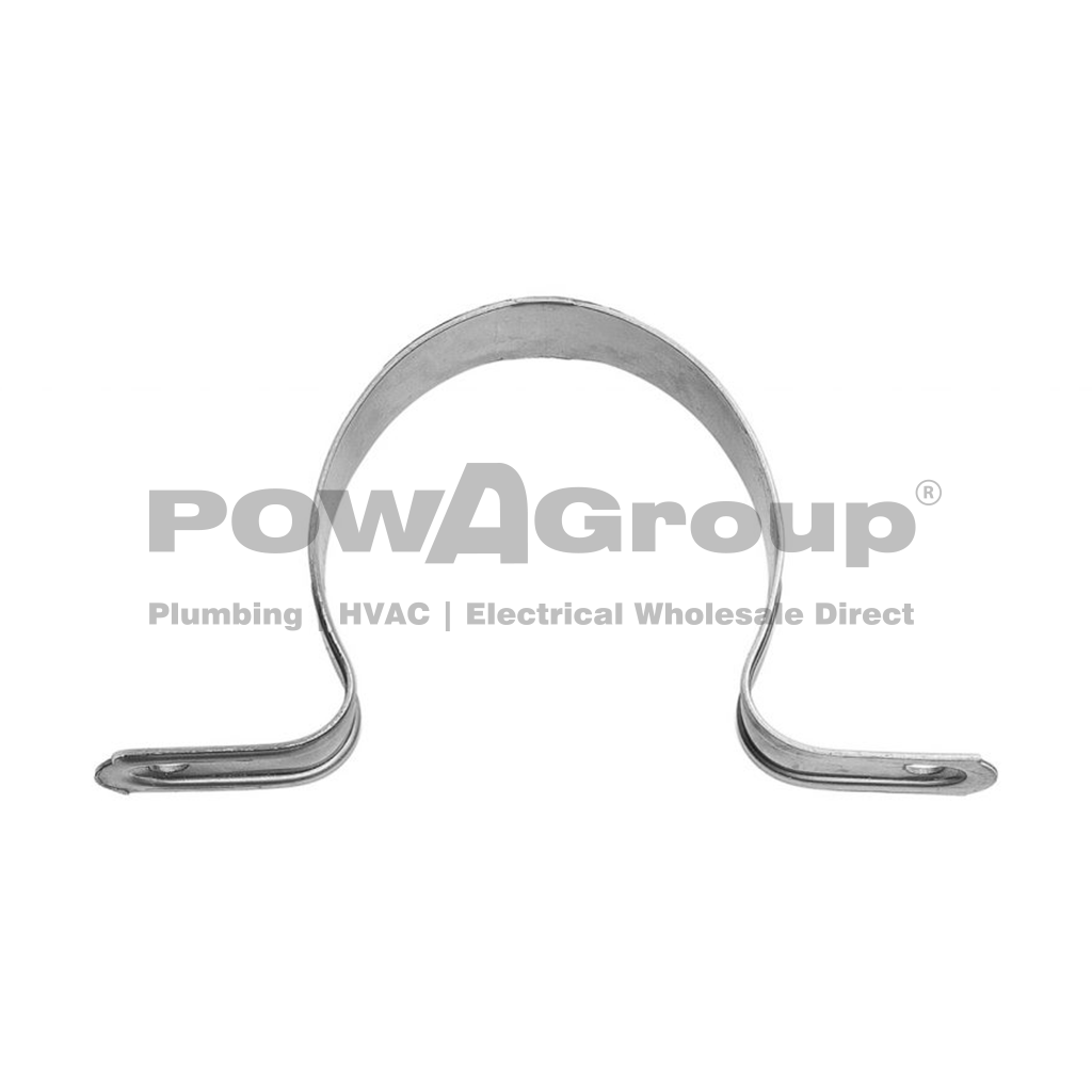 Saddles Light Duty PVC Powder Coated 100mm - Suits 110mm OD