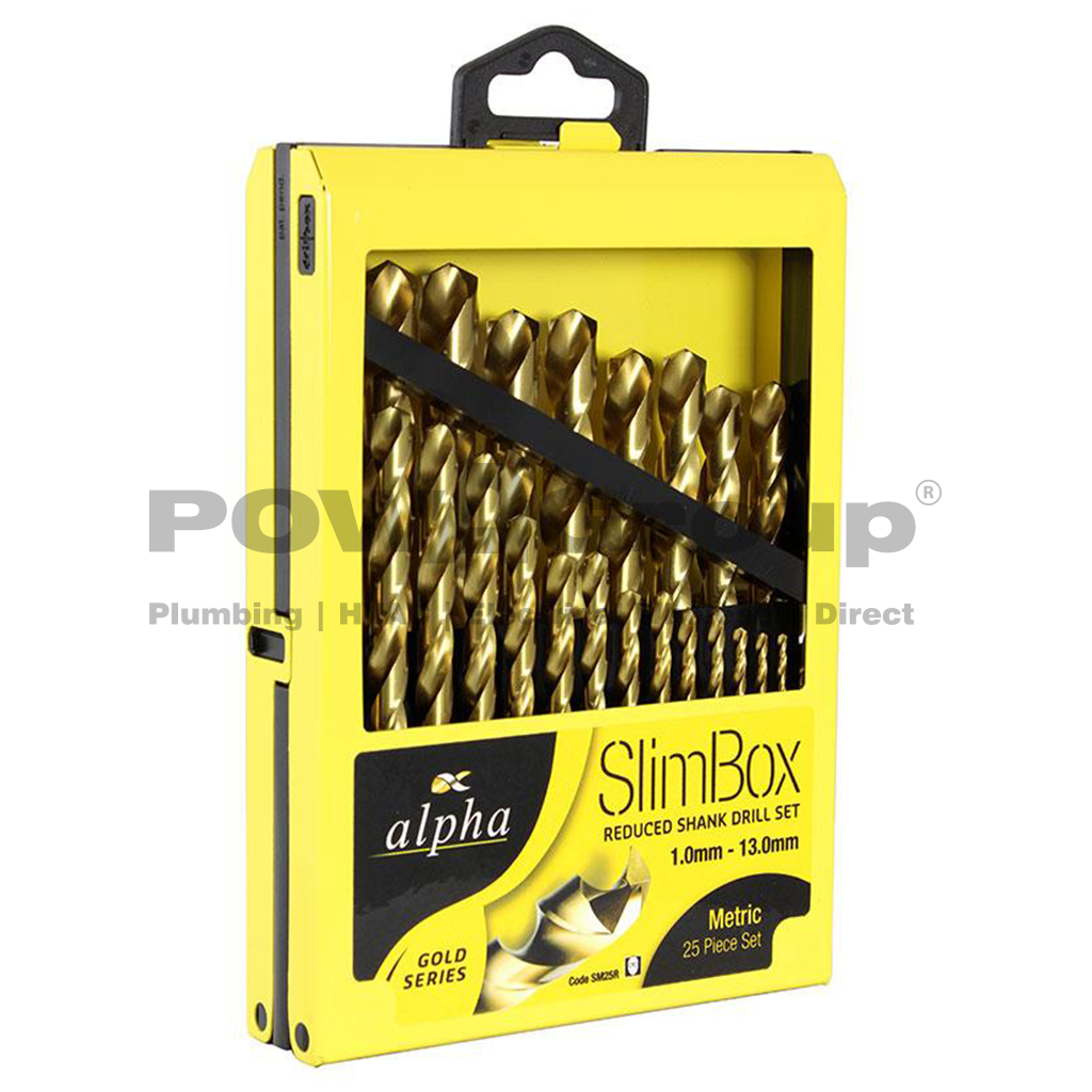 *PO* Drill Bit Jobber HSS 25pc Set 1.0mm - 13.0mm