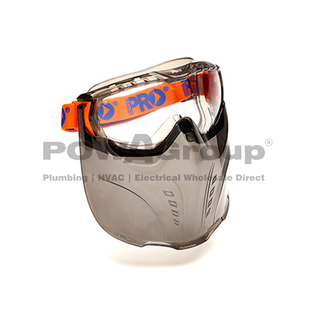 *PO* Safety Vadar Goggle Shield - Anti-Fog - Clear Lens 5000