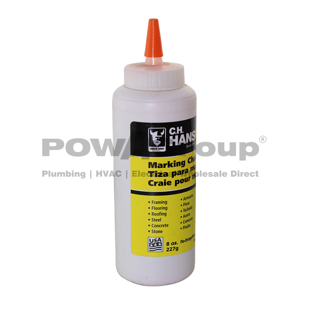 *PO* Chalk Refill 8oz 227g - Glo Orange