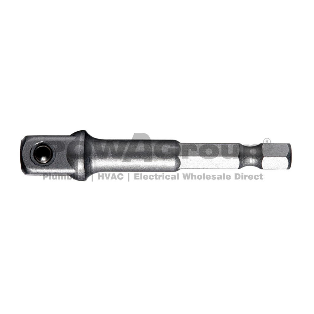 Socket Adaptor Bit - 1/4" - 1/2" x 70mm