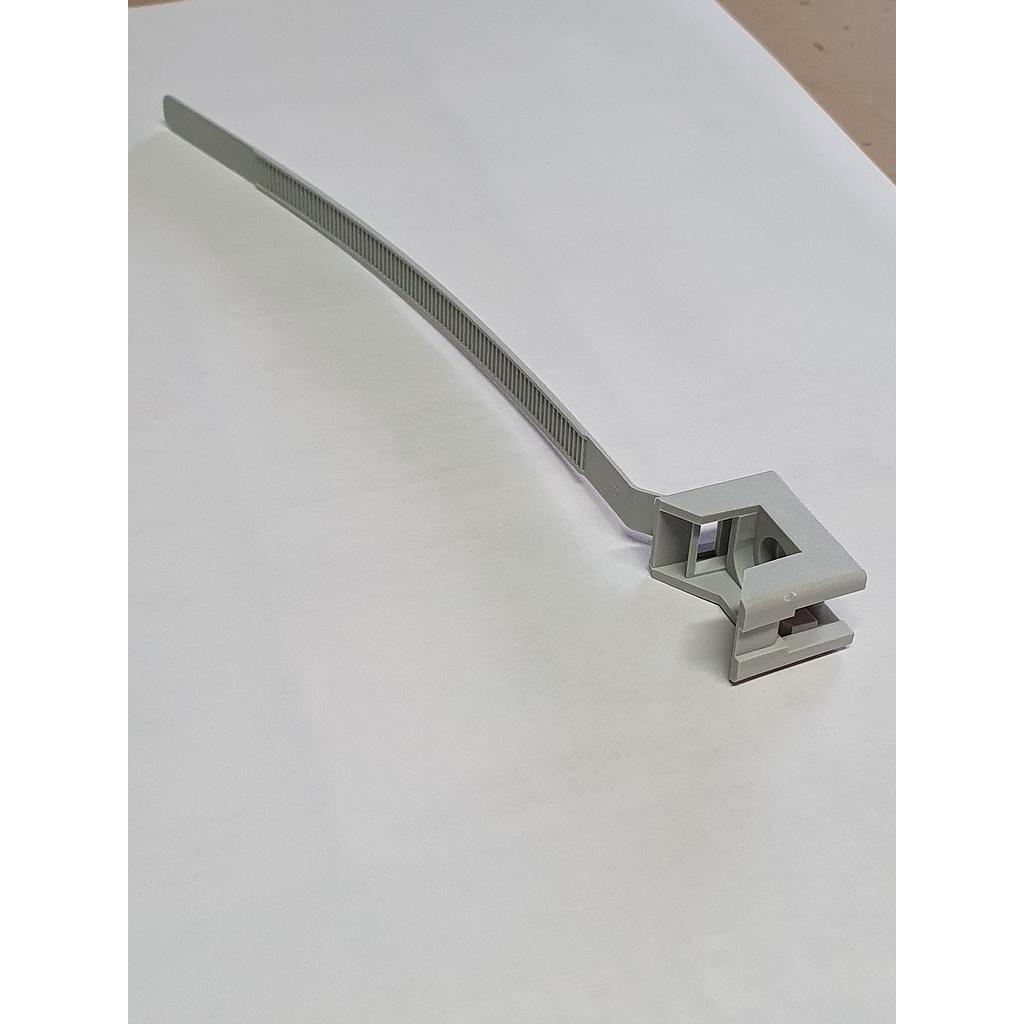 *PO* Pipe Fixing Clip (Cable Tie Built In) GREY 16mm -32mm for Gas Shoot Up to Suit RAMSET Guns