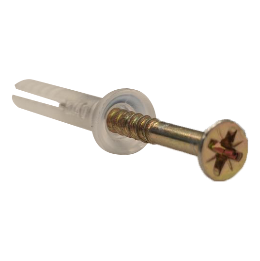 Nylon Anchor Heavy Duty 5mm x 33mm with Phillips Head Screw