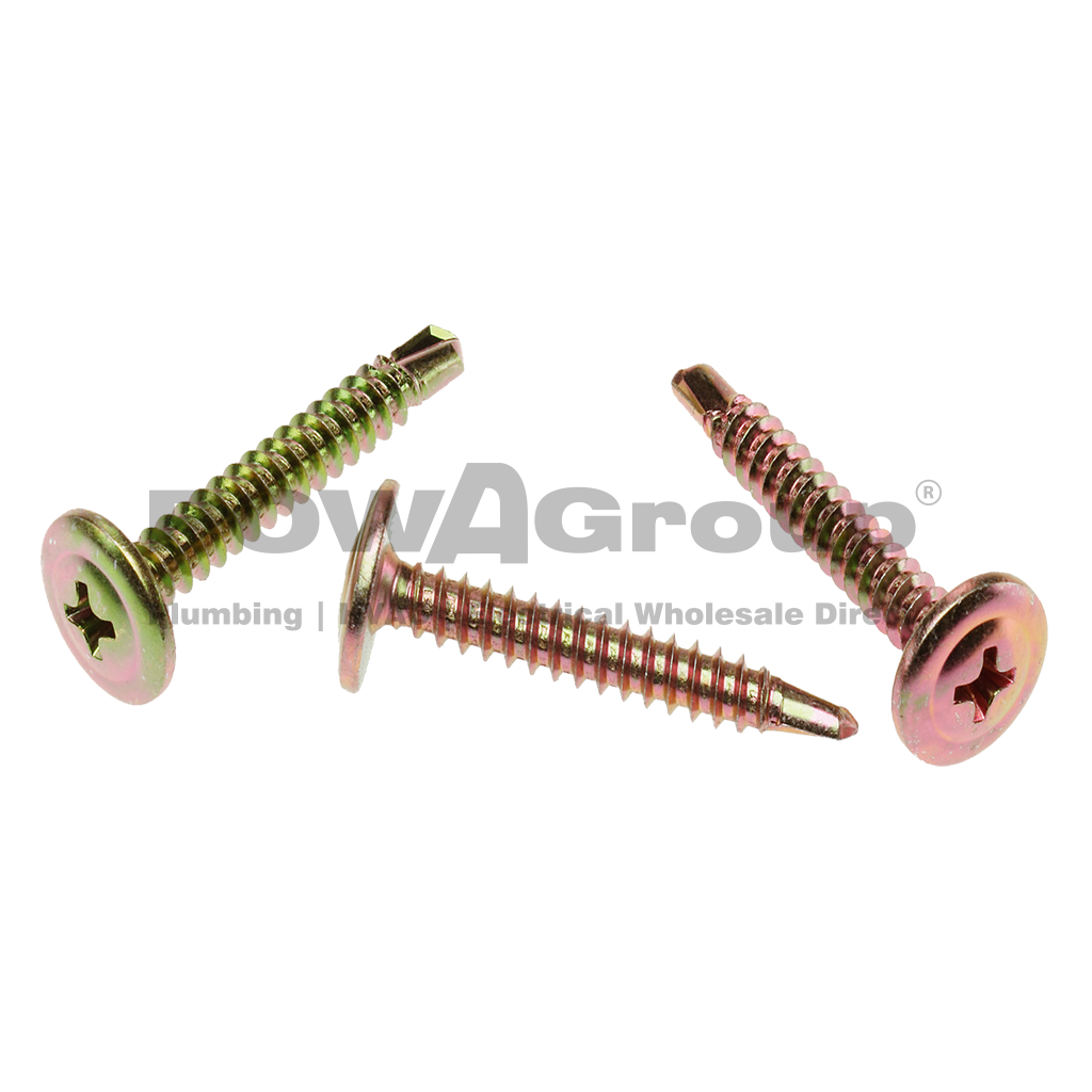 Screw Self Drilling Button Head Z/P 8g x 32mm