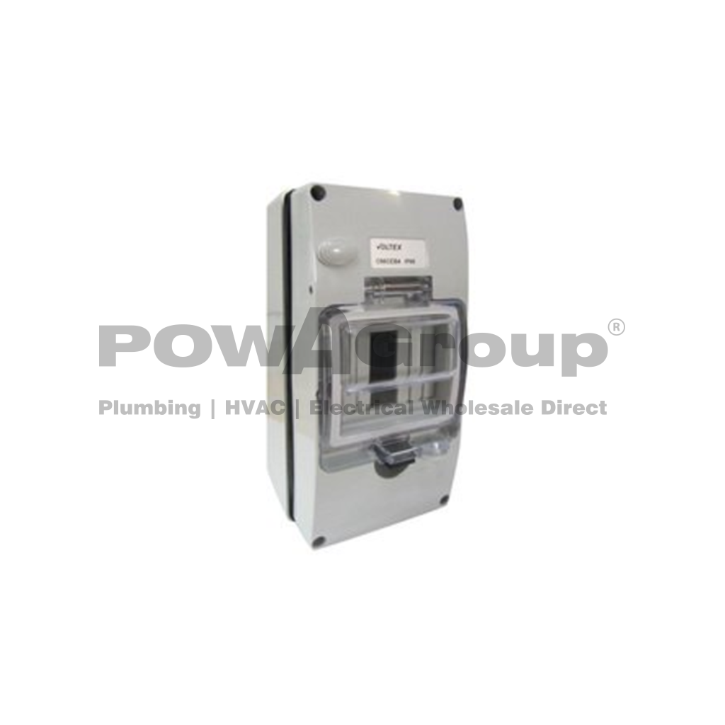 *PO* W/Proof MCB Mounting Enclosure 4 Pole IP66