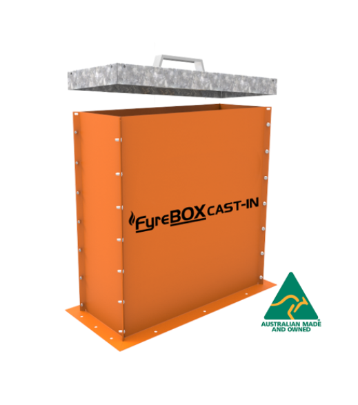 Trafalgar FyreBOX Cast In 650mm x 125mm x 380mm