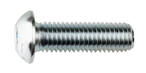 Button Head Socket Screw Z/P M6 x 25mm