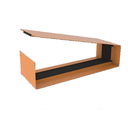 (SPECIAL ORDER) Trafalgar FyreBOX Maxi 750 x 125 x 250mm - with Flange