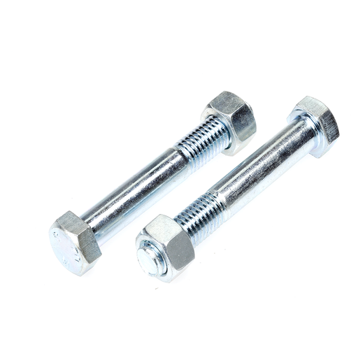 [07HEXZ16110] Bolt & Nut Hex 4.6 Z/P 16mm x 110mm