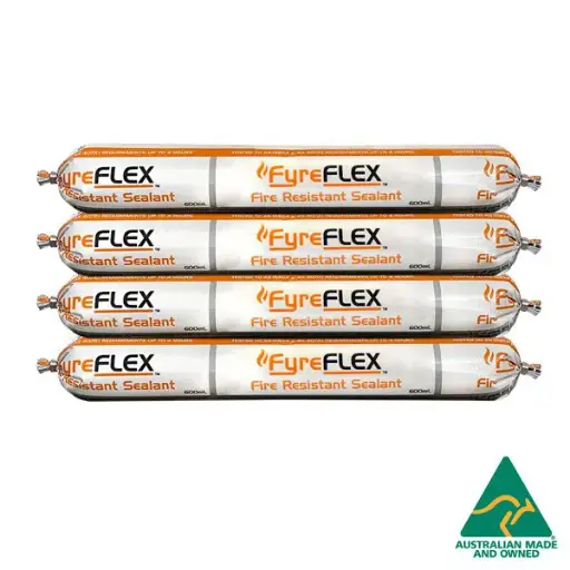 [11FYREFLEXSW] Trafalgar FyreFlex Sausage 600ml White - Fire Resistant Sealant