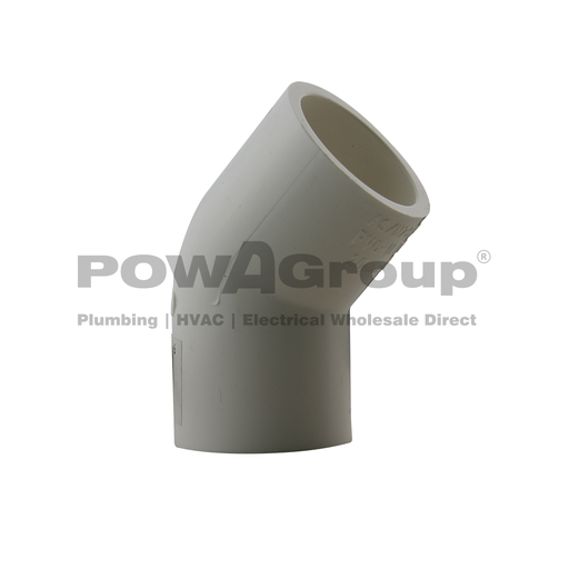 [16PPVC1645ELB] Pressure PVC 16mm Elbow 45 Degree 
