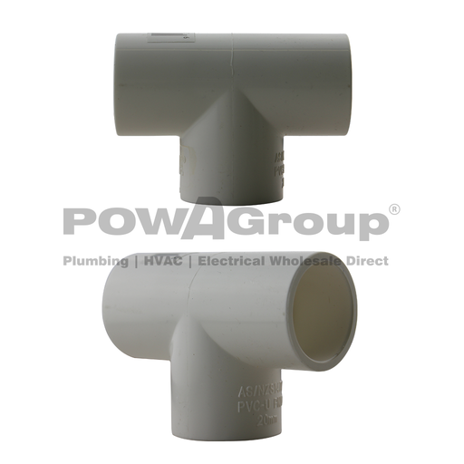 [16PPVC16ET] Pressure PVC Equal Tee 16mm