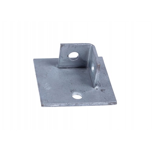 [09BASEPLATE100] Base Plate 100mm x 100mm x 45mm Hot Dipped Galvanised Single Fixing