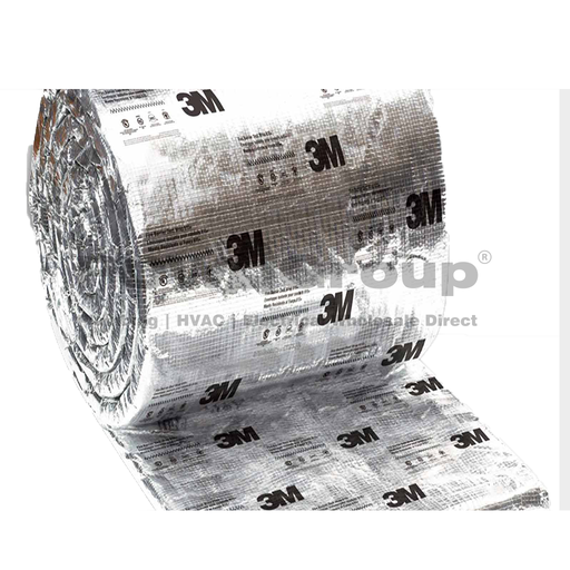 [11DW6151220] (Not Available) Fya-Defence 3M Duct Wrap - Roll 7620mm Long x 1220mm Wide x 38mm Thick