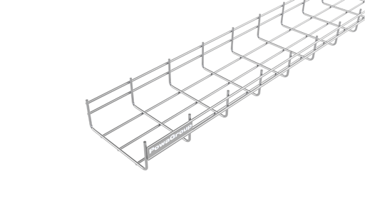 [08MCT150] PowAMesh Cable Tray 150mm x 3 Mtrs