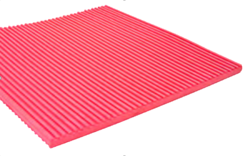 [16WPR17] [SPECIAL ORDER] Embelton Waffle Pad Red 450 x 450 x 17mm