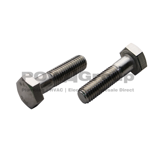 [07HEXS10090] Bolt Hex 304 S/S 10mm x 90mm