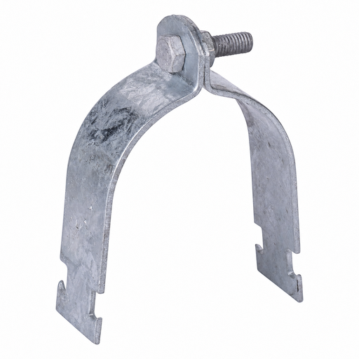 [10STRUTHDG165] Strut Clip Two Piece Hot Dip Gal 165mmOD